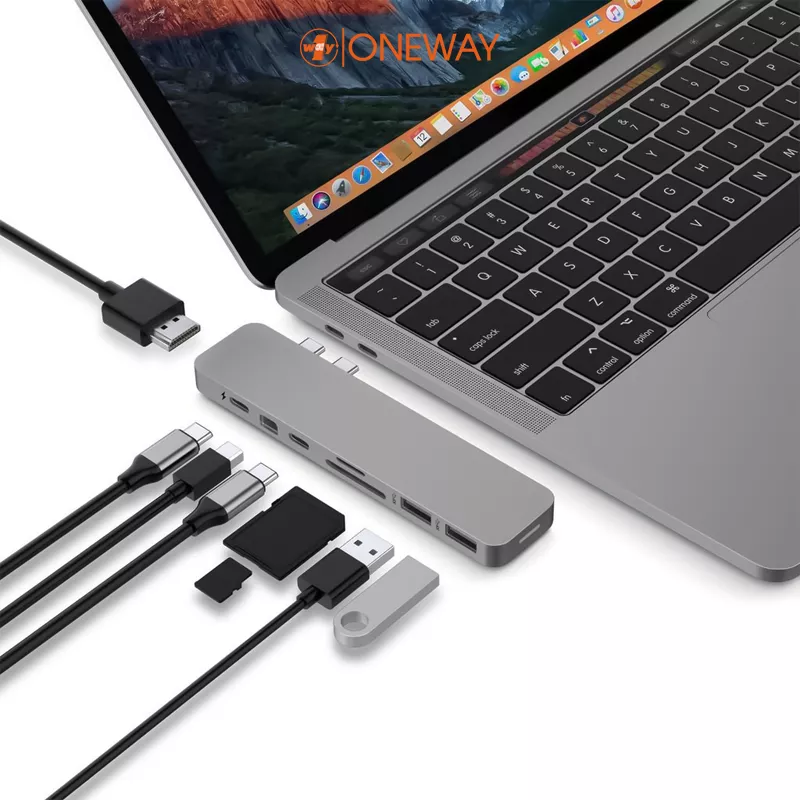  Hub Hyperdrive Pro 8 In 2 USB-C(Gn28D)